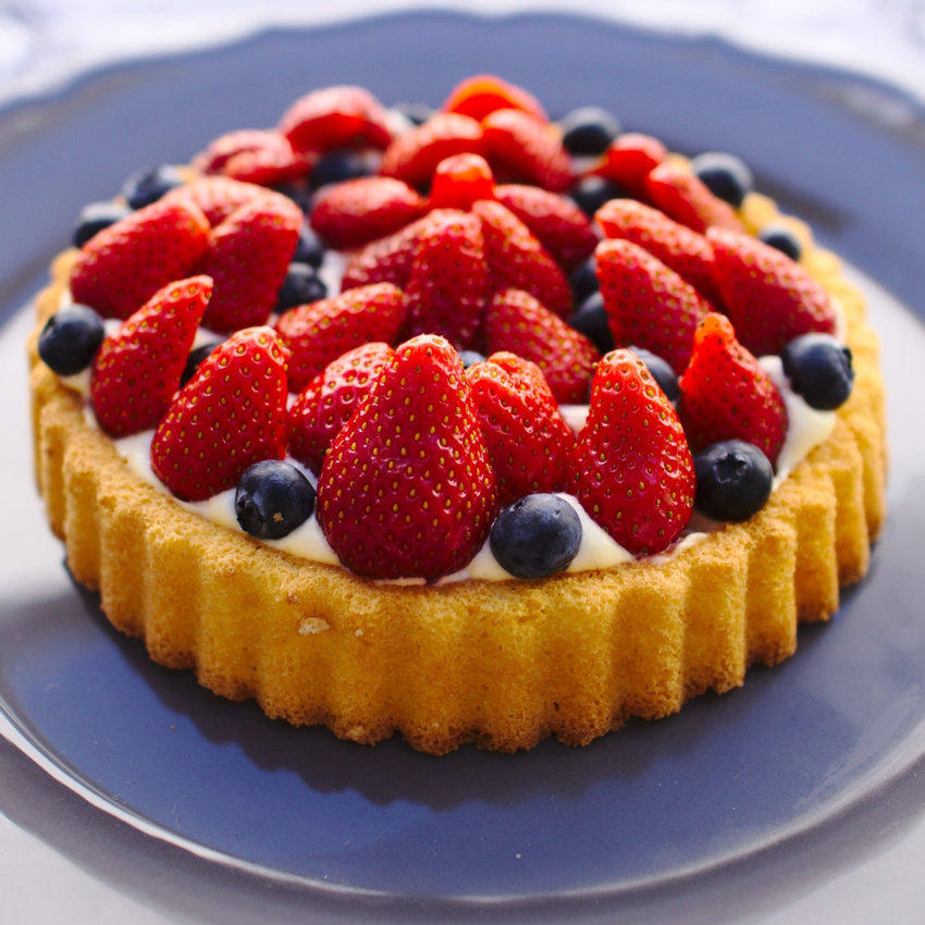 Torta stagionale ai frutti di bosco  